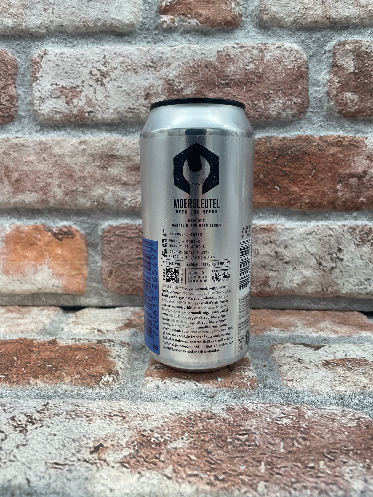 Moersleutel Nitro Blue Stout - 44 CL