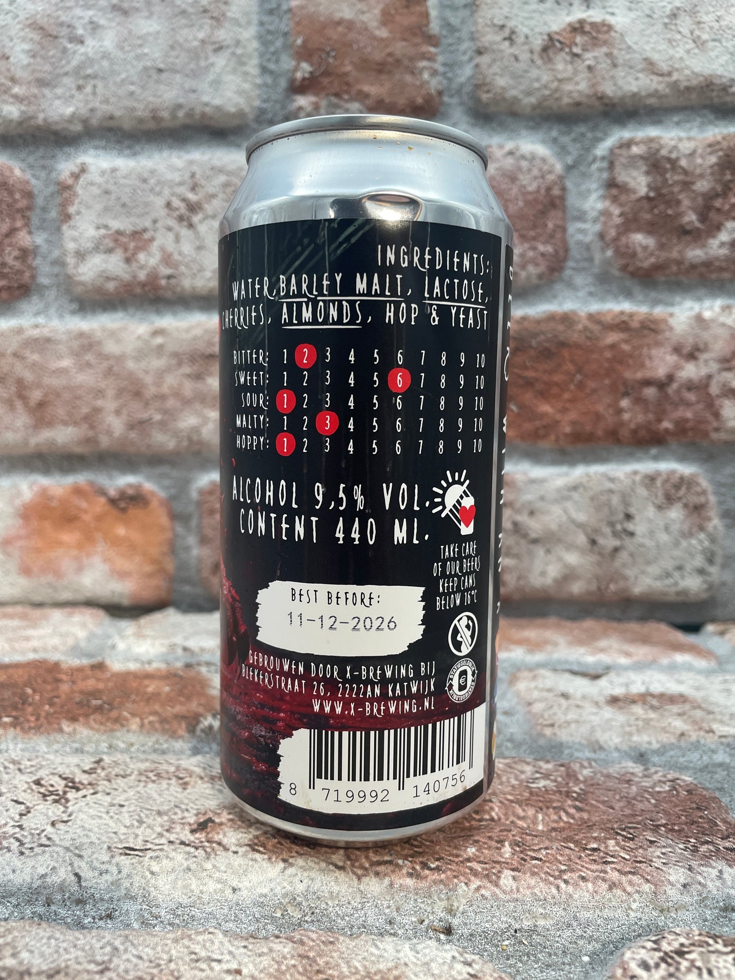 X-Brewing Cherry Love Stout - 44 CL