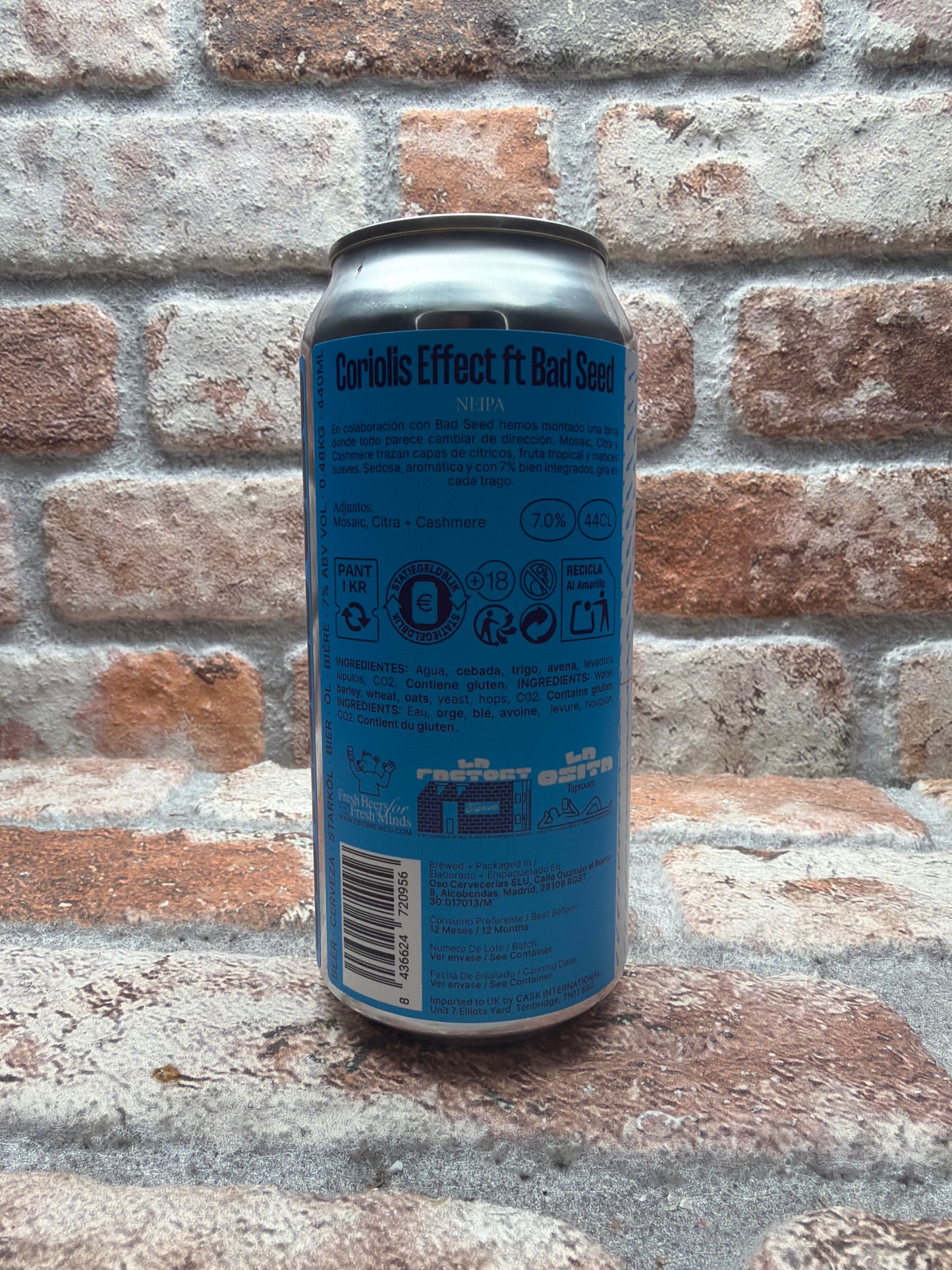 Oso Brew Co Coriolis Effect IPA - 44 CL