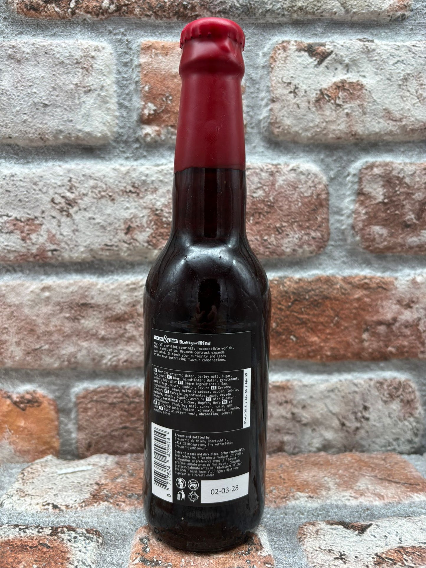 Brouwerij de Molen Rioja Edition 2024 Imperial Irish Red Ale - 33 CL