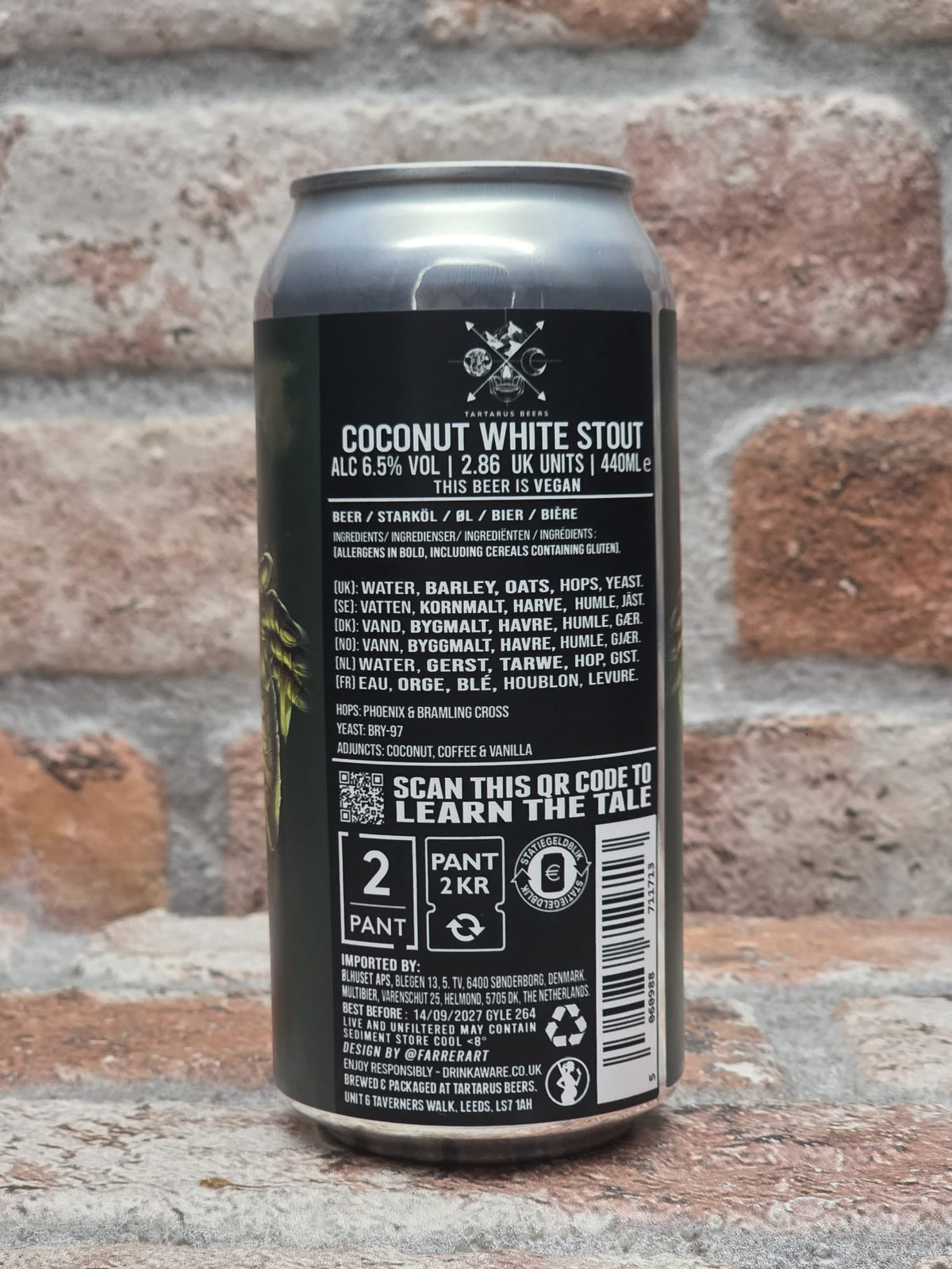 Tartarus Beers The Mummy Stout - 44 CL