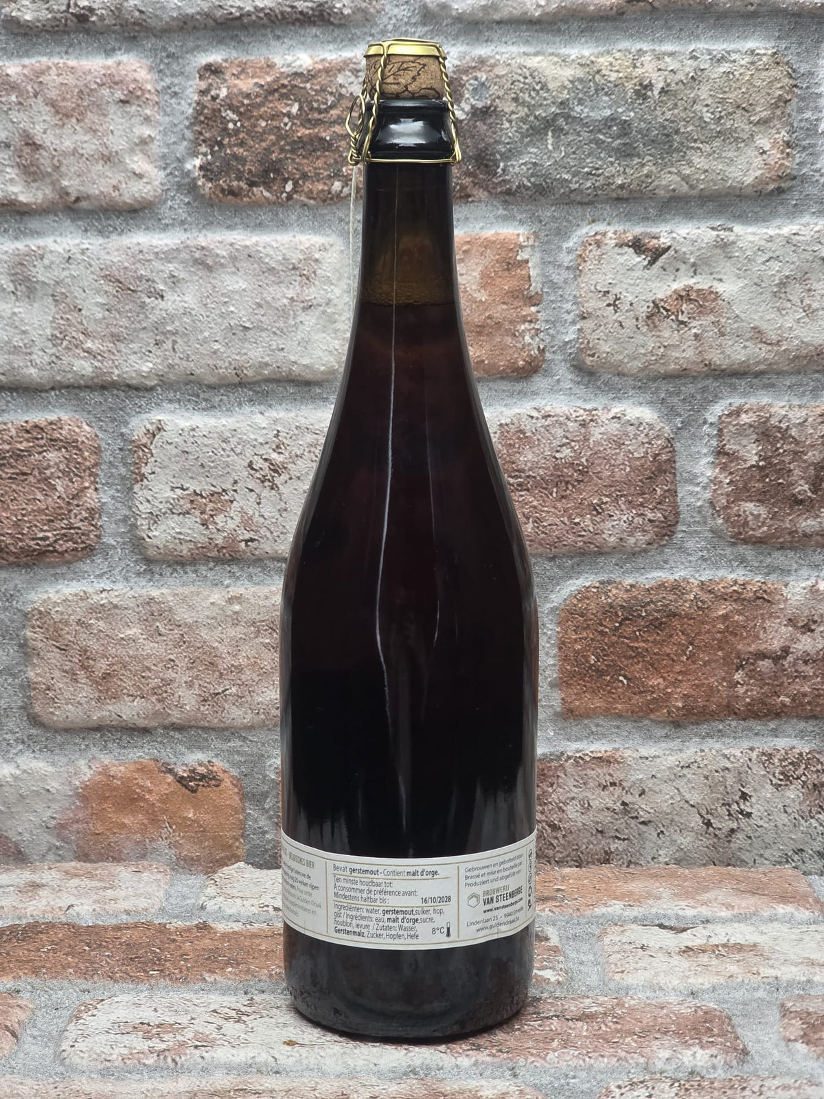 Brouwerij Van Steenberge Gulden Draak Cuvée Prestige Bourbon Lot: N°6 - 2025 Quadrupel - 75 CL