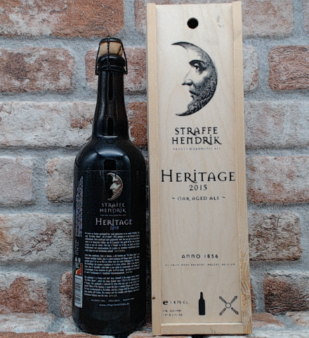 Straffe Hendrik Heritage - zonder kistje 2015 Quadrupel - 75 CL