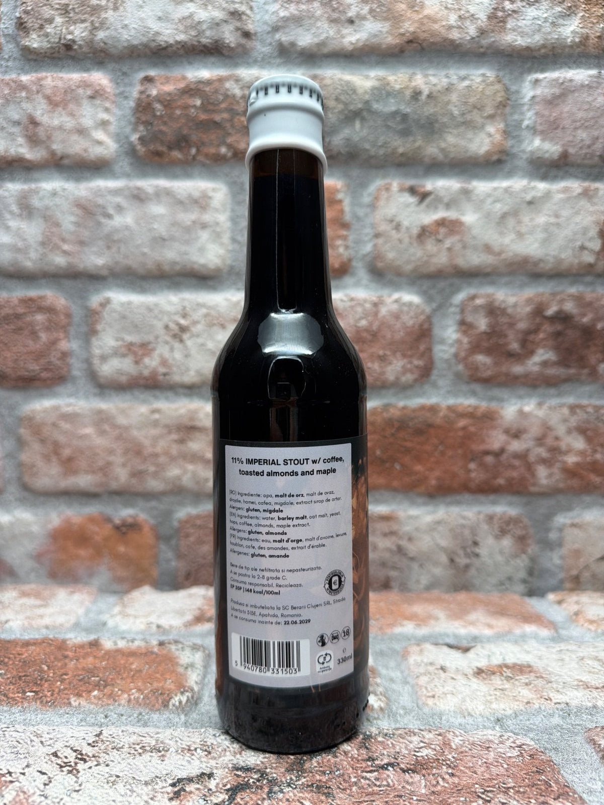 Blackout Brewing The Past Is Obdurate - Wild Turkey BA — achterkant