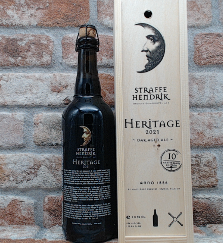Straffe Hendrik Heritage - zonder kistje 2021 Quadrupel - 75 CL