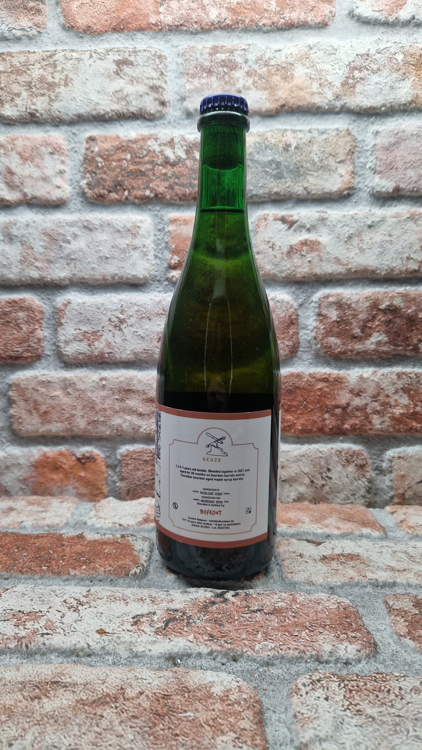 Bofkont From Canada With Love 2021 Lambiek/Geuze - 75 CL
