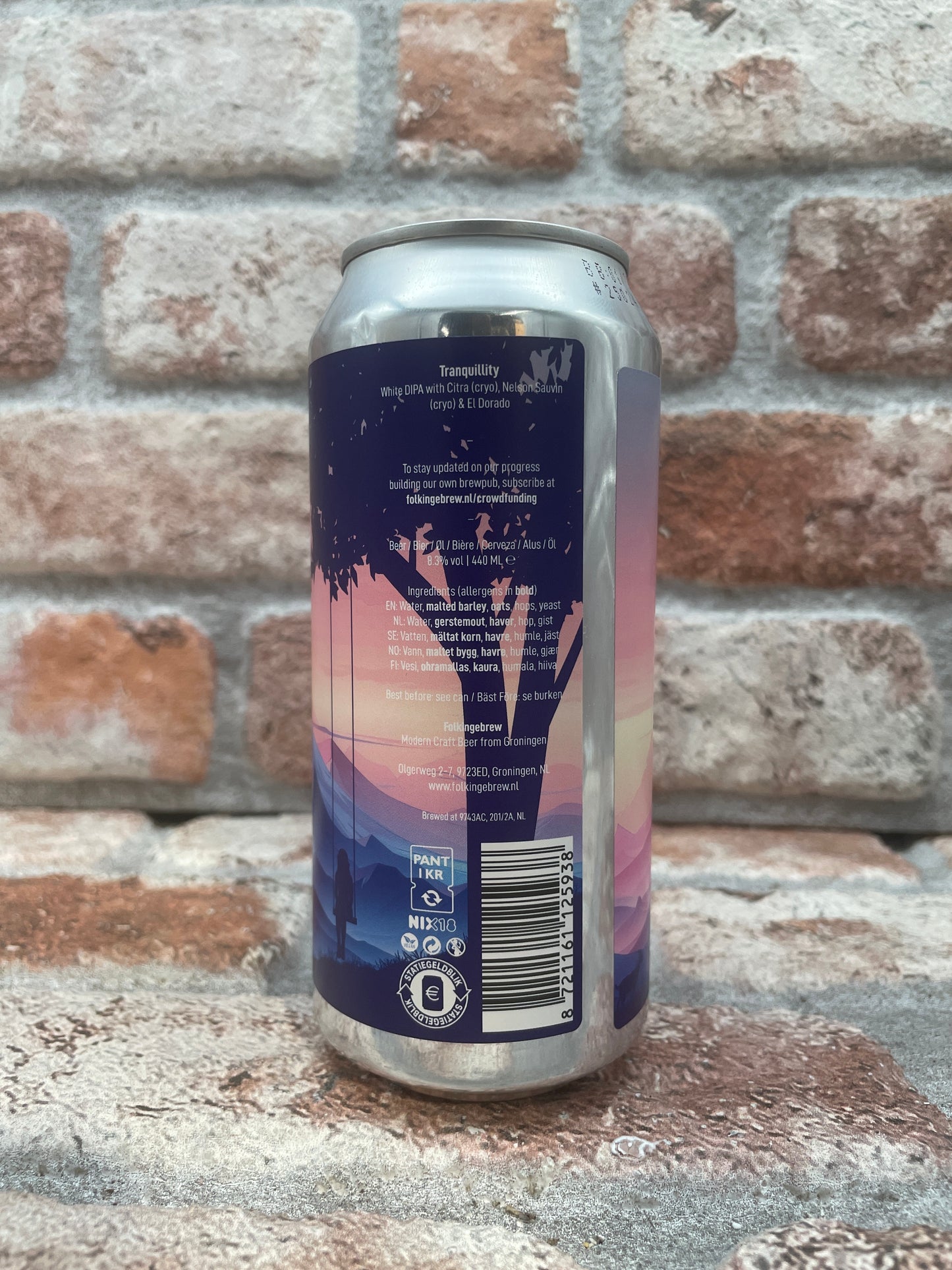 Folkingebrew Tranquillity White DIPA - 44 CL