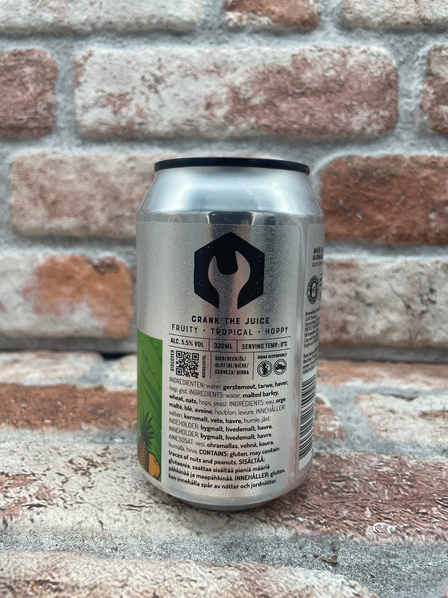 Moersleutel Crank The Juice Hazy IPA - 33 CL