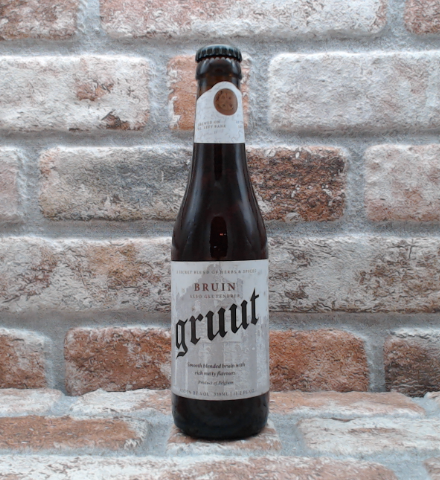 Gruut Bruin glutenvrij Dubbel - 33 CL