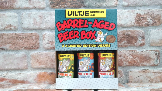 Uiltje Brewing Company Barrel Aged Beer Box - 3x limited edition Stout - 3x 33cl - House of Beers Uden