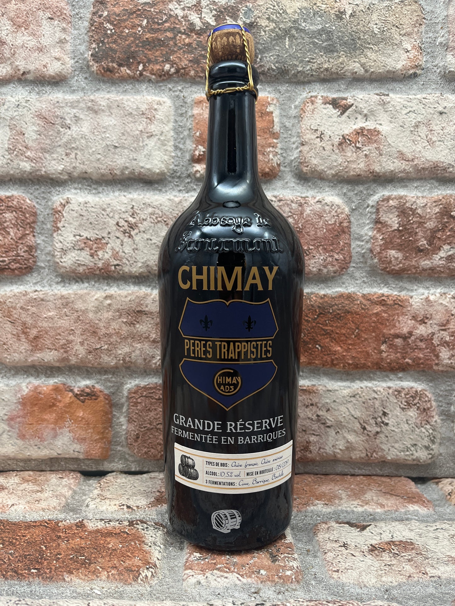 Chimay Grande Réserve Fermentee En Barriques - Chene Francais, Chene Américain (08/2019) Quadrupel - 75 CL