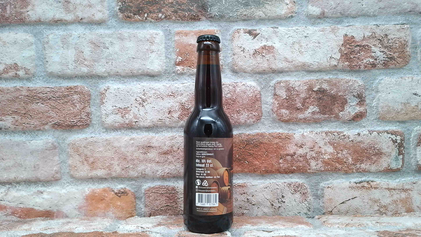 Brouwerij Hommeles Vatgerijpt BA Tawny Port 2024 Quadrupel - 33 CL