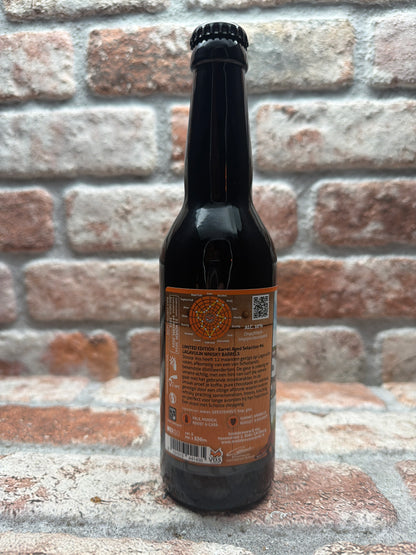 Stadsbrouwerij Vos Houten Vos (Barrel Aged) #6 - Lagavulin Whisky Stout - 33 CL