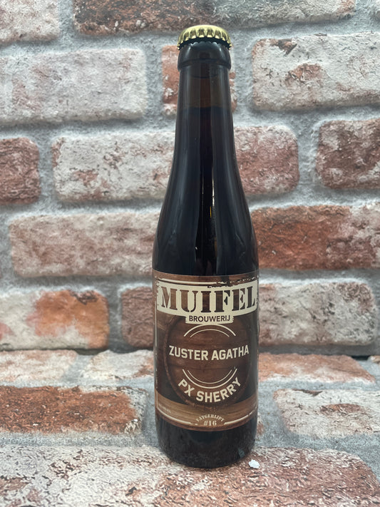 Muifel Brouwerij Vatgerijpt #16 Zuster Agatha PX Sherry Quadrupel - 33 CL