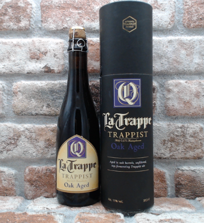 La Trappe Quadrupel Oak Aged Batch 26 - Met koker 2016 - 37.5 CL