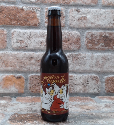 Uiltje Brewing Company Frage der Etikette – 33 CL