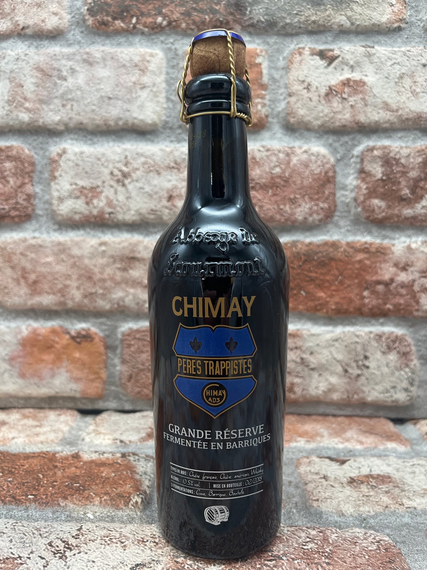 Chimay Grande Réserve Fermentee En Barriques - Chene Francais, Chene Américain, Whisky (02/2018) Quadrupel - 37.5 CL