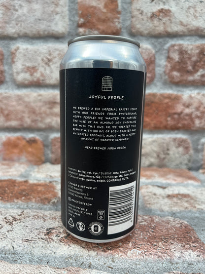 Factory Joyful People (Coconut & Almonds) Stout - 44 CL