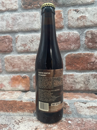 Muifel Brouwerij Vatgerijpt #16 Zuster Agatha PX Sherry Quadrupel - 33 CL