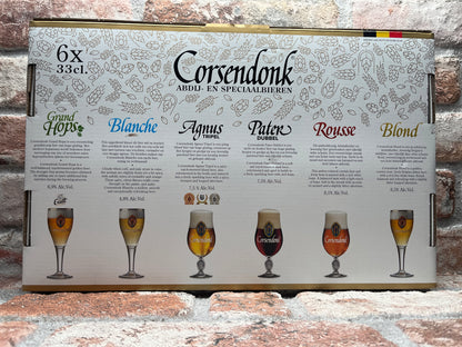 Corsendonk Giftpack 6 flessen Cadeaupakket - 33 CL