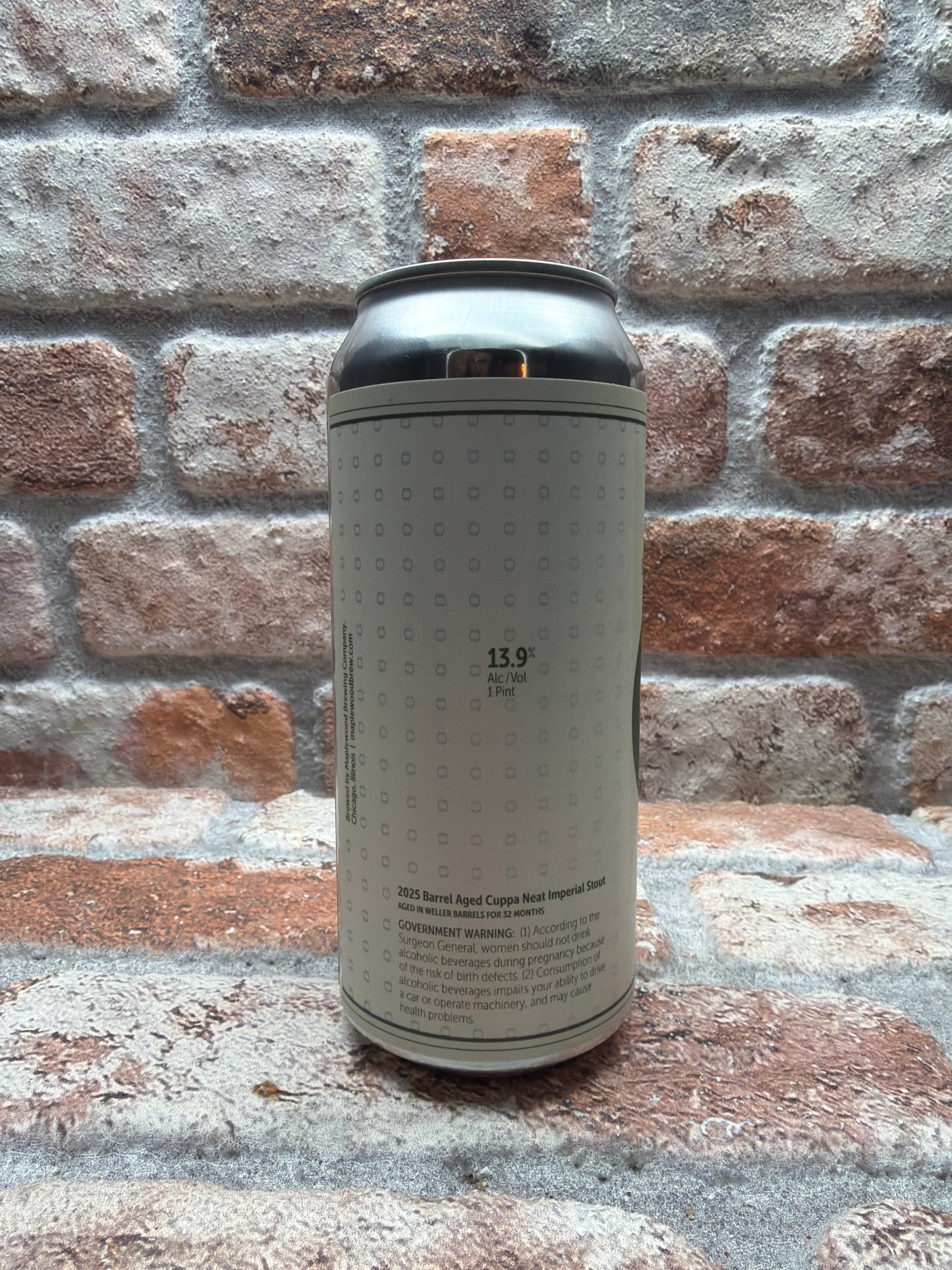 Maplewood Maplewood BA Cuppa Neat - WLR 2025 Stout - 47.3 CL (1 pint)