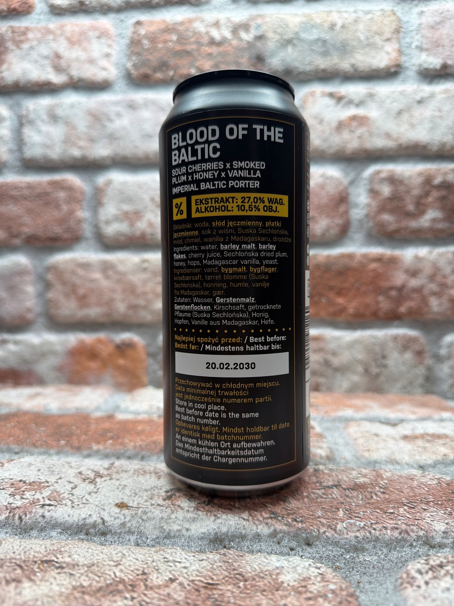 Piwne Podziemie / Beer Underground Blood of the Baltic Porter - 50 CL