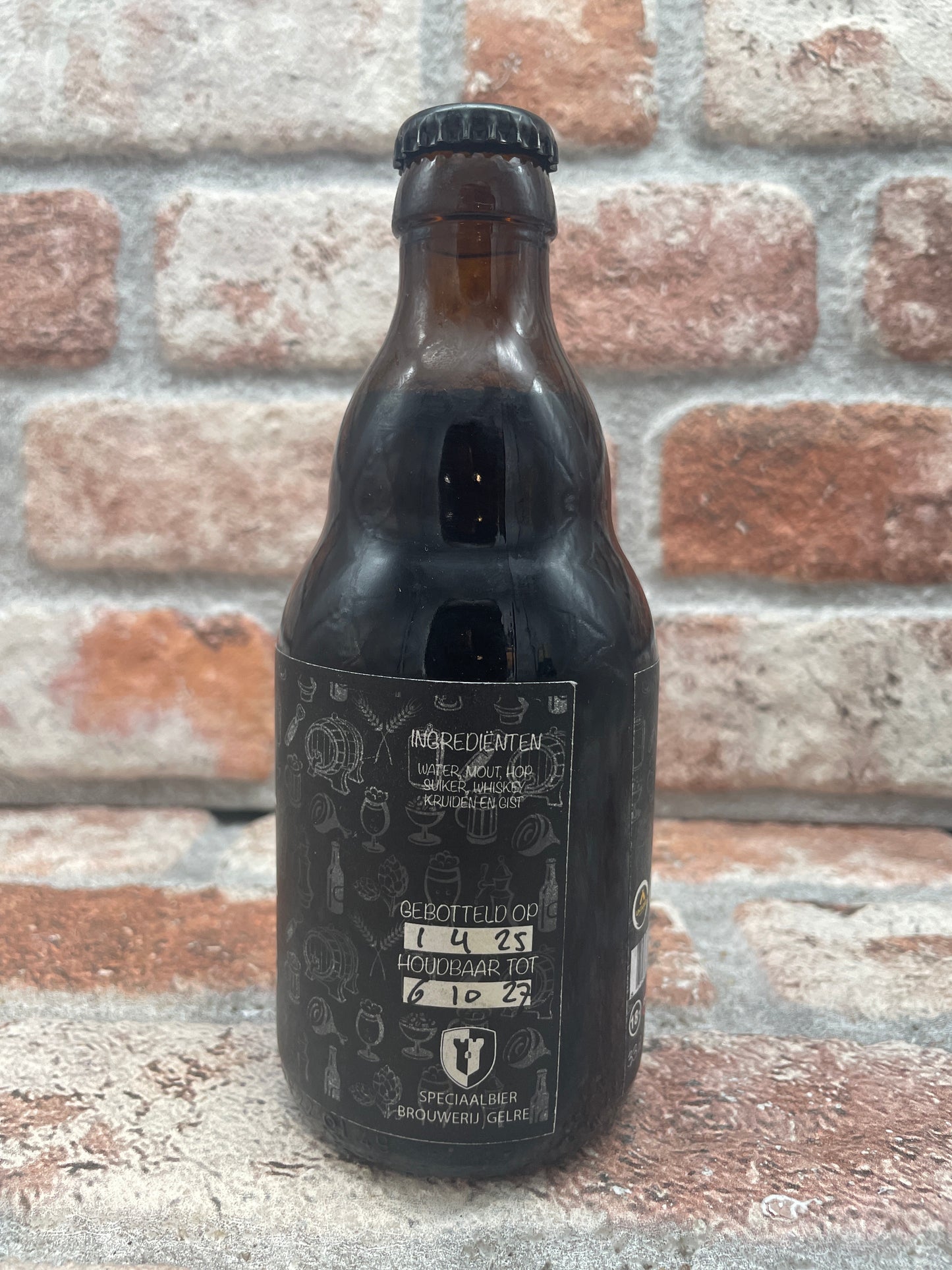 Speciaalbier Brouwerij Gelre Zwoare Toei Whiskey Infused Quadrupel - 33 CL