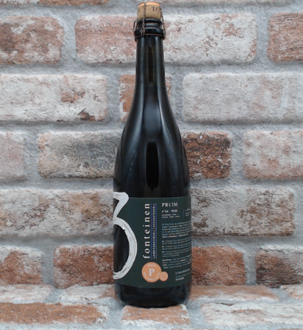 3 Fonteinen Pruim Reine Claude d'Oullins seizoen 19/20 2020 Lambiek/Geuze - 75 CL