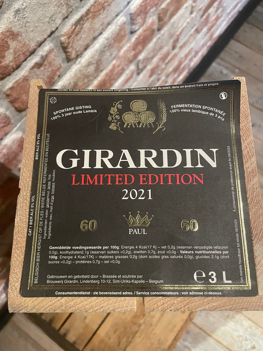 Girardin Limited Edition 2021 Lambiek/Geuze - 3 L