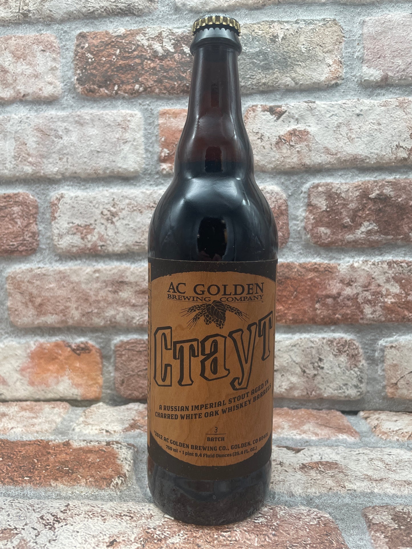 AC Golden Ctayt (Batch 3) Stout - 75 CL