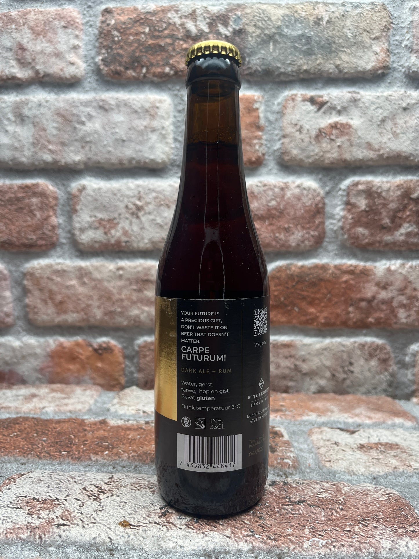 Brouwerij De Toekomst Futurum Dark Ale BA Rum Quadrupel - 33 CL
