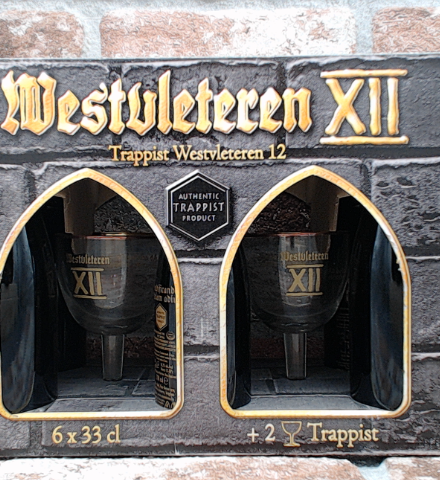 Westvleteren 12 Giftbox incl 2 glazen 2012 - 33 CL