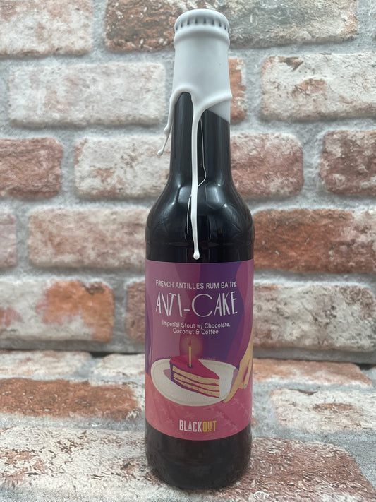 Blackout Brewing Anti-Cake BA French Antilles Rum Stout - 33 CL