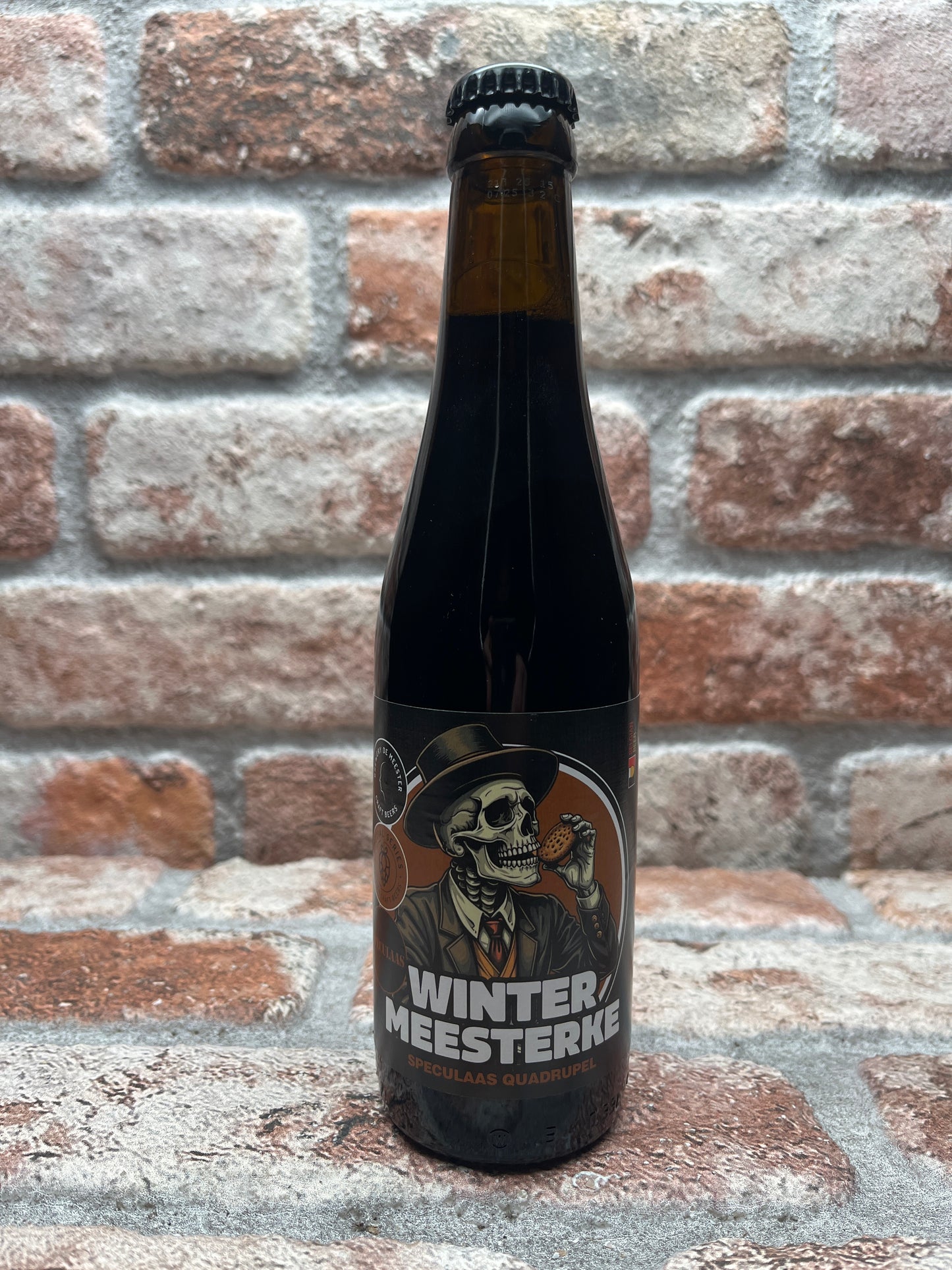 De Meester Winter Meesterke Speculaas Quadrupel - 33 CL