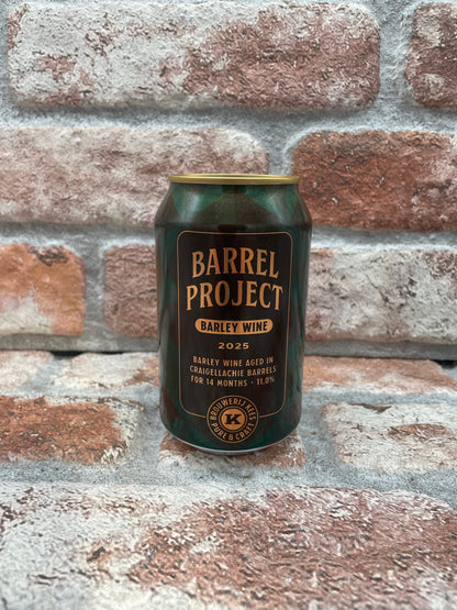 Brouwerij Kees Barrel Project Barleywine aged in Craigellachie 2025 Barleywine - 33 CL