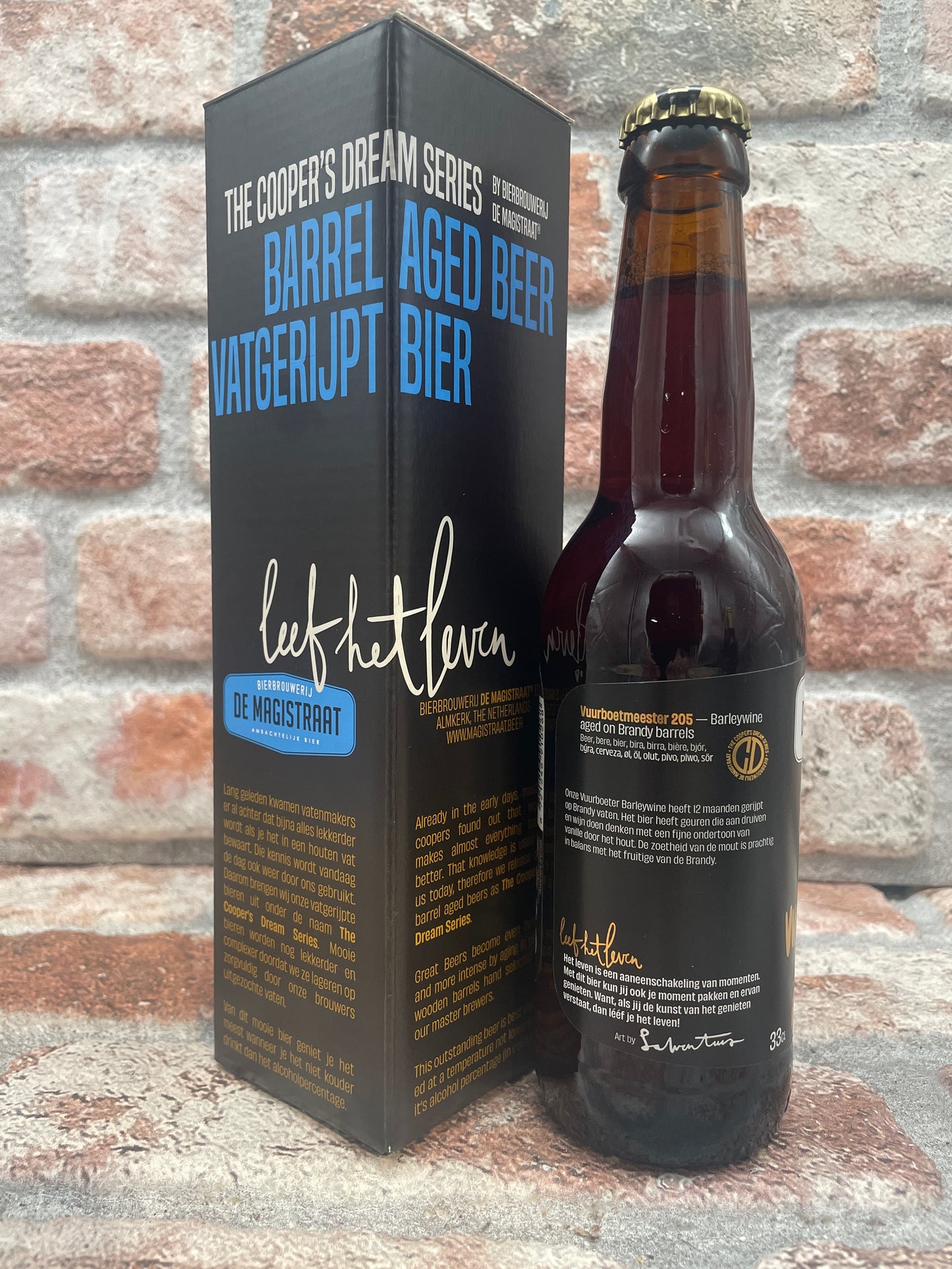 De Magistraat Vuurboetmeester 205 - Brandy Barrel Aged Barleywine - 33 CL