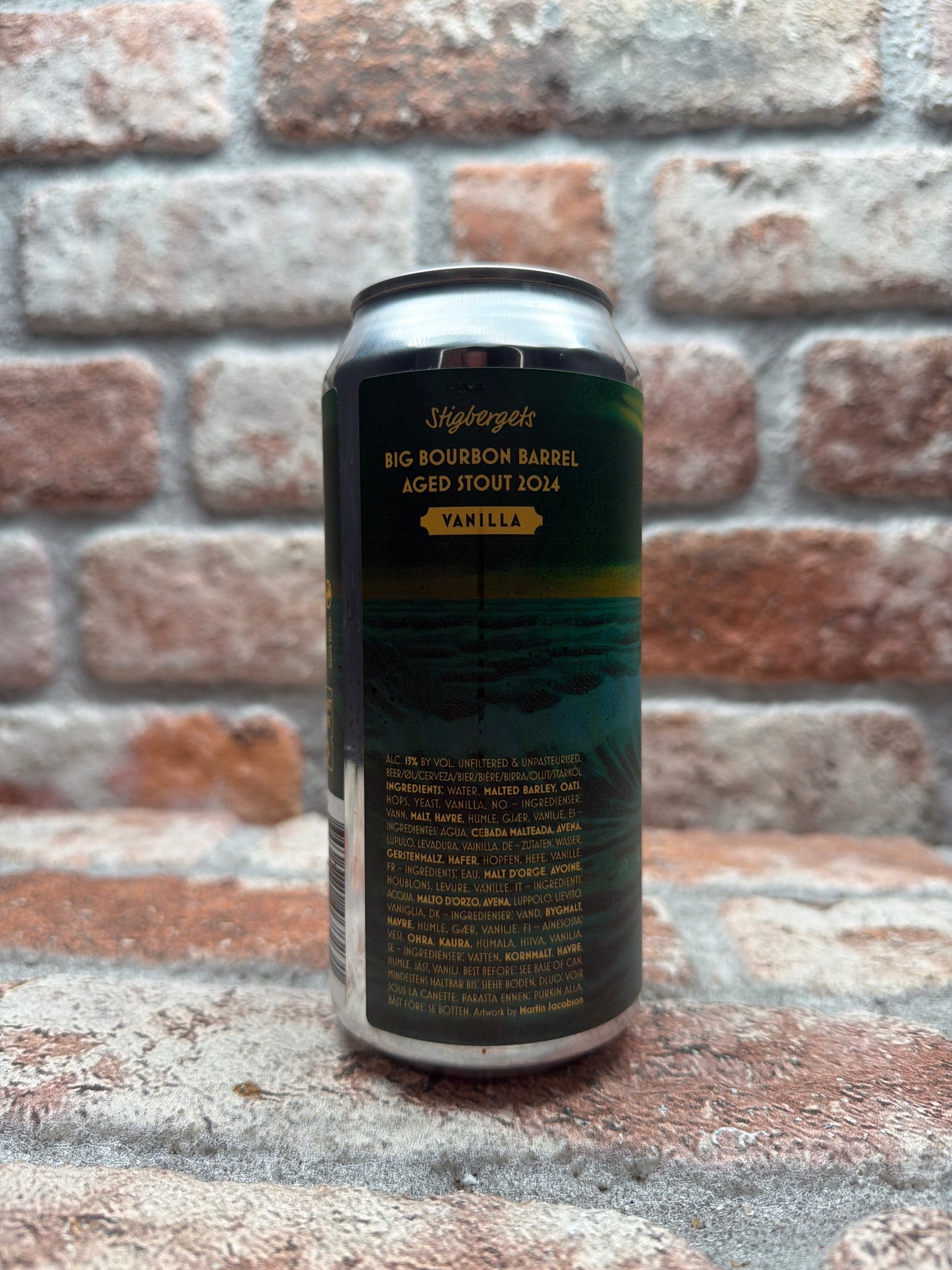 Stigbergets Bryggei Big Bourbon Barrel Aged Vanilla 2024 Stout - 44 CL