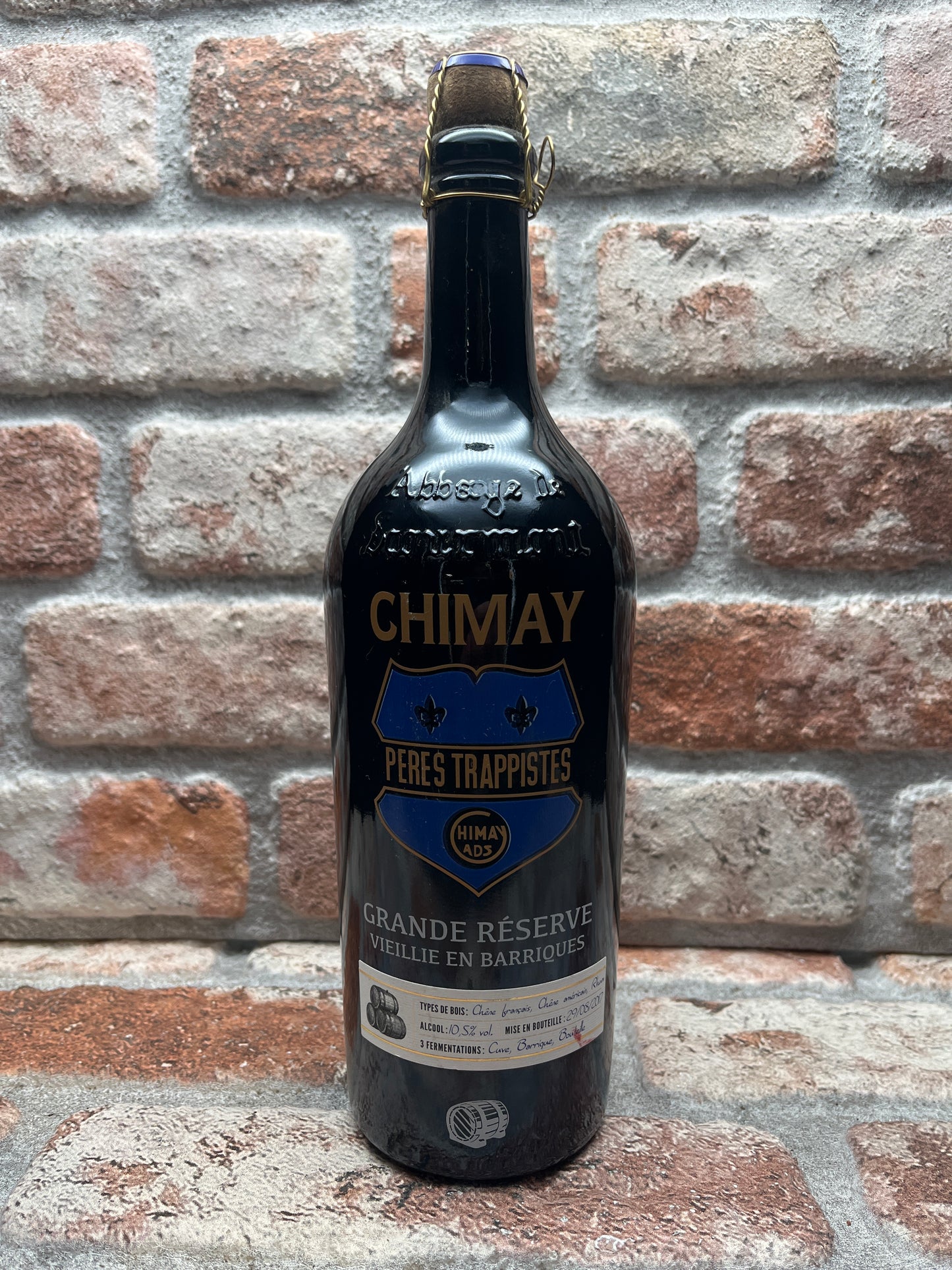 Chimay Chimay Grande Réserve Vieillie En Barriques - Chene Francais, Chene Americain, Rhum (29/08/2017) 2017 Quadrupel - 75 CL