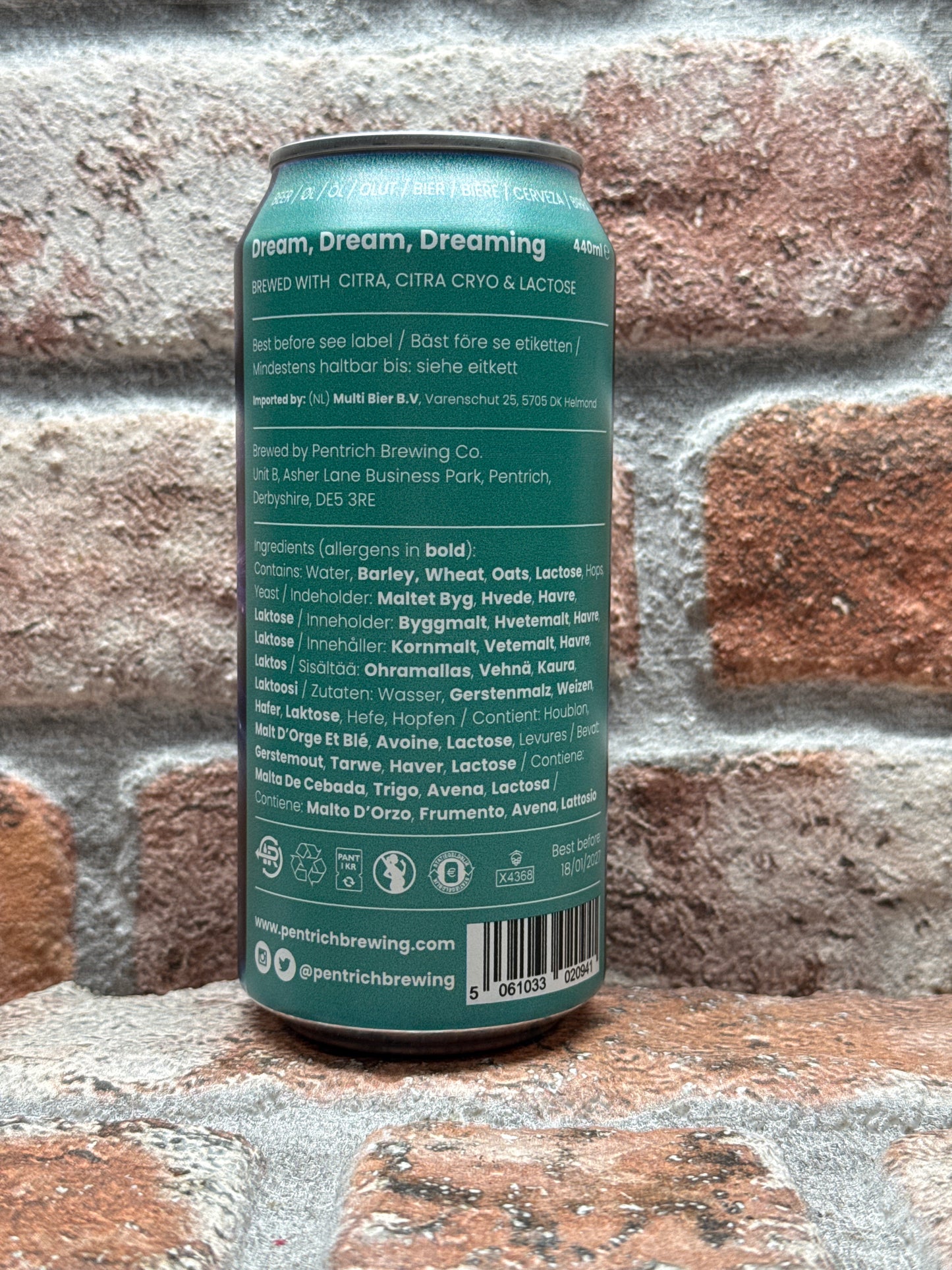 Pentrich Brewing Co. Dream, Dream, Dreaming IPA - 44 CL