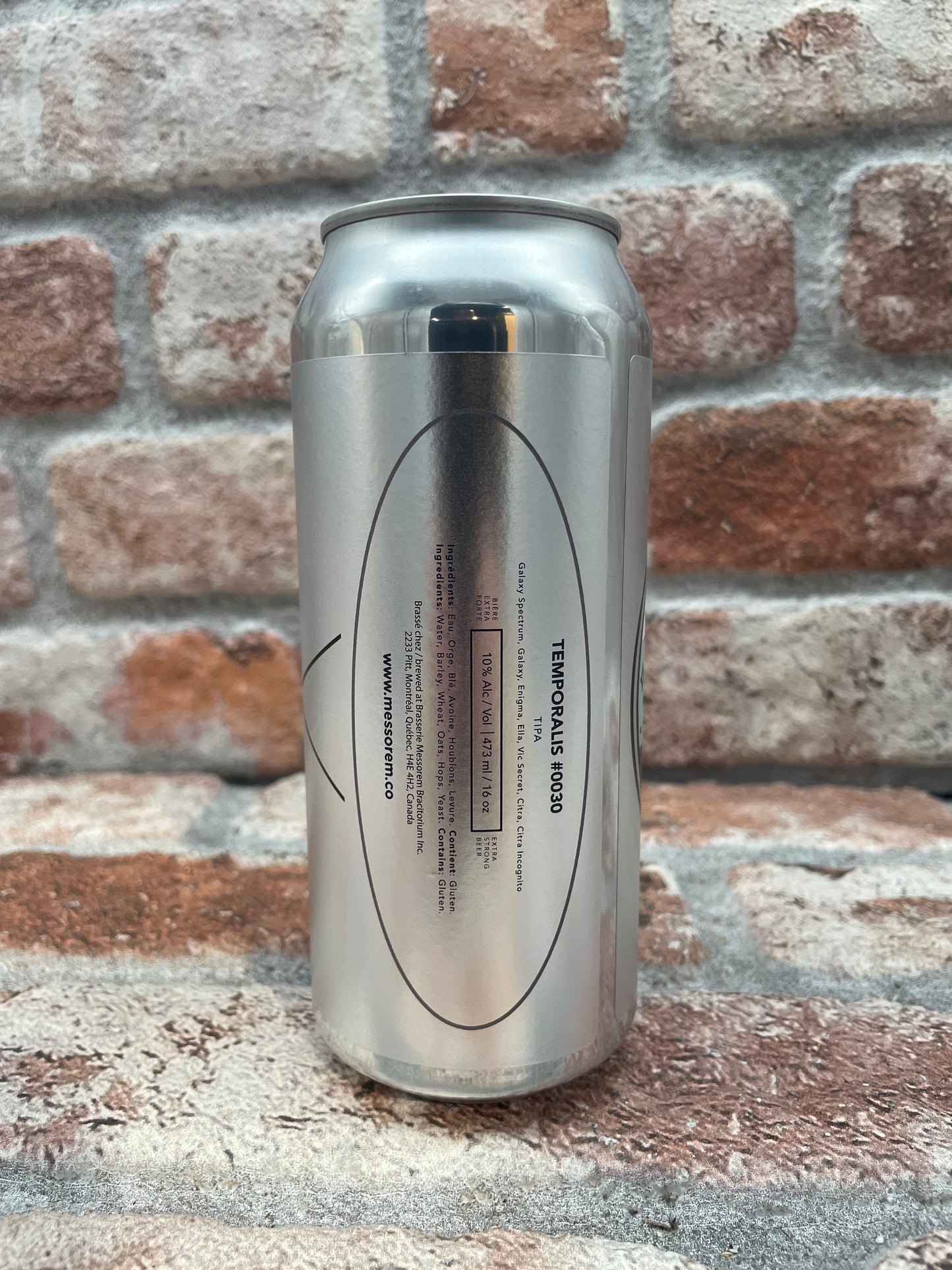 Messorem Temporalis #0030 TIPA - 47.3 CL (1 pint)