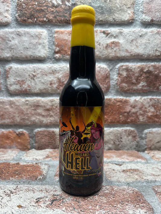 De Meteoor Heaven Meets Hell Barrel Aged Bourbon Whiskey 2025 Stout - 33 CL