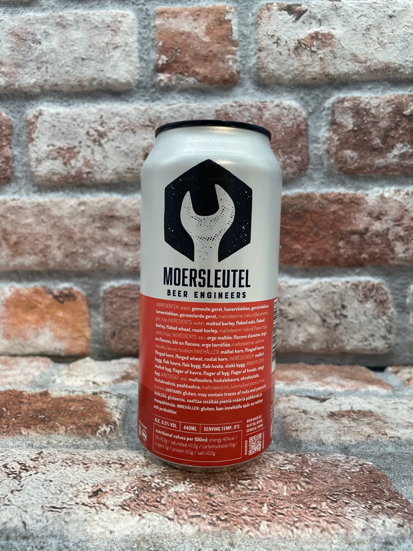 Moersleutel Motor Oil Imperial Stout 0.5% Alcoholvrij - 44 CL