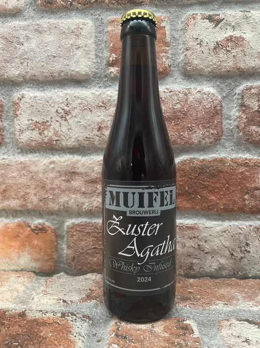 Muifel Brouwerij Zuster Agatha Whisky Infused 2024 Quadrupel - 33 CL - House of Beers Uden