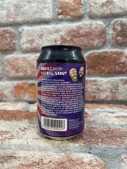 Muifel Brouwerij 2 Guys 2 Buckets Stout - 33 CL