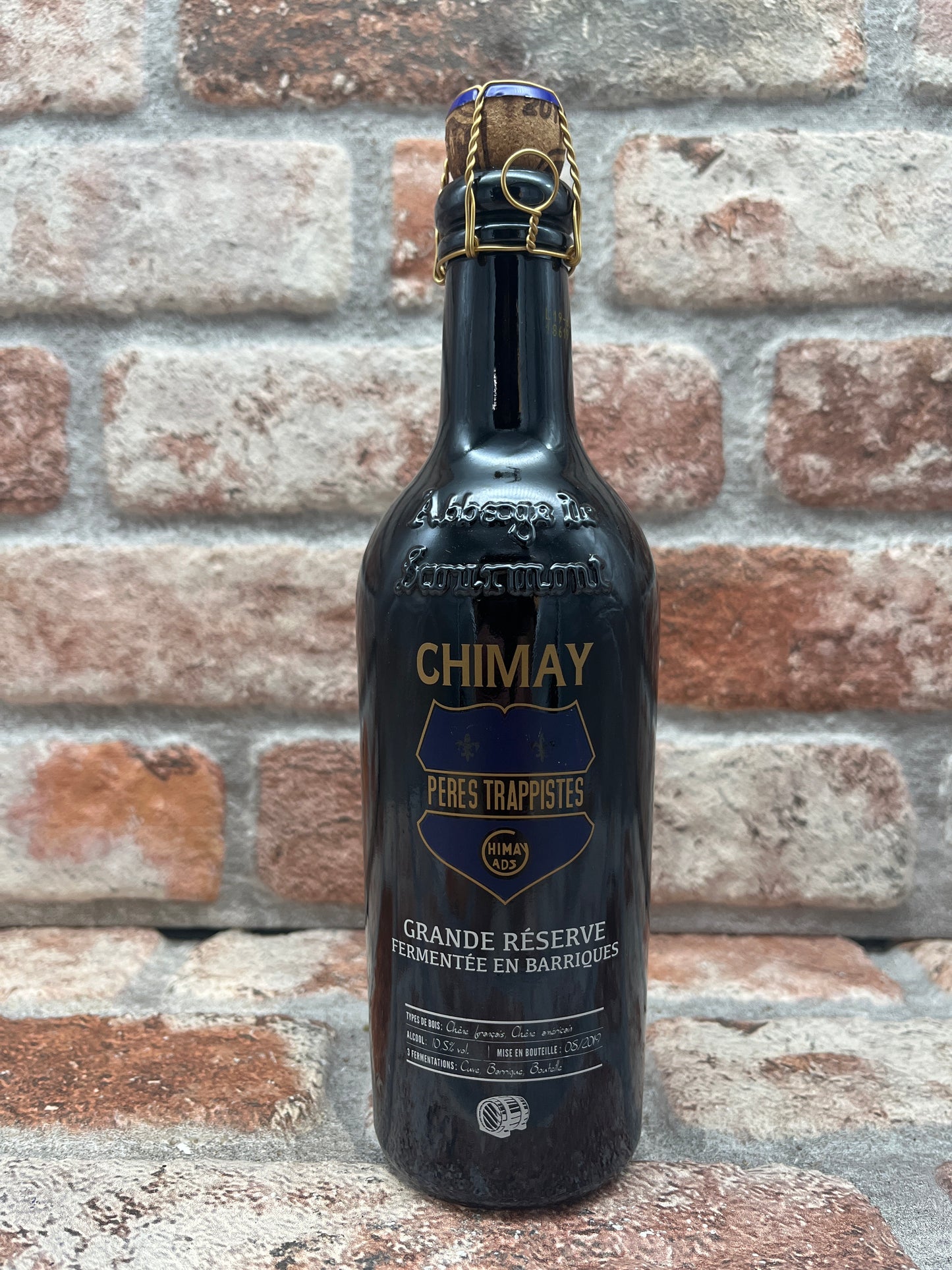 Chimay Grande Réserve Fermentee En Barriques - Chene Francais, Chene Américain (08/2019) Quadrupel - 37.5 CL