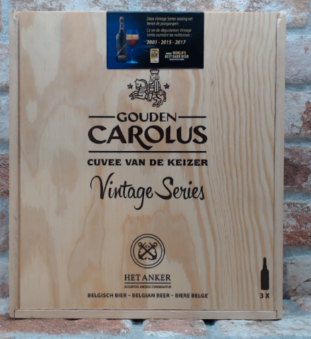 Golden Carolus Cuvee of the Emperor Vintage series 2001-2015-2017 - 75 CL