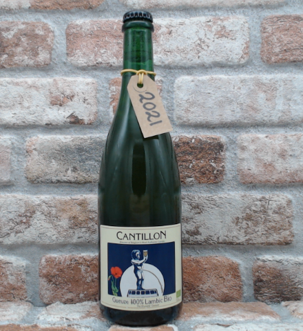 Cantillon Gueuze 100% Lambic Bio 2021 Lambiek/Geuze - 75 CL