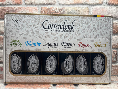 Corsendonk Giftpack 6 flessen Cadeaupakket - 33 CL