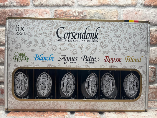 Corsendonk Giftpack 6 flessen Cadeaupakket - 33 CL