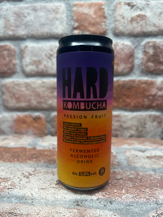 Rudy's Kombucha HARD Passion Fruit Kombucha - 33 CL